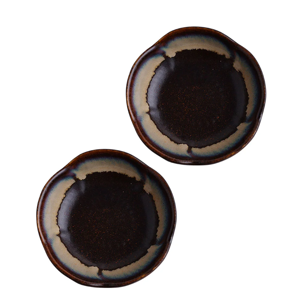 

Sauce Bowls Dishes Dipping Dish Ceramic Bowl Small Sushi Soy Japanese Chip Flower Seasoning Cupscondiment Appetizer Mixing