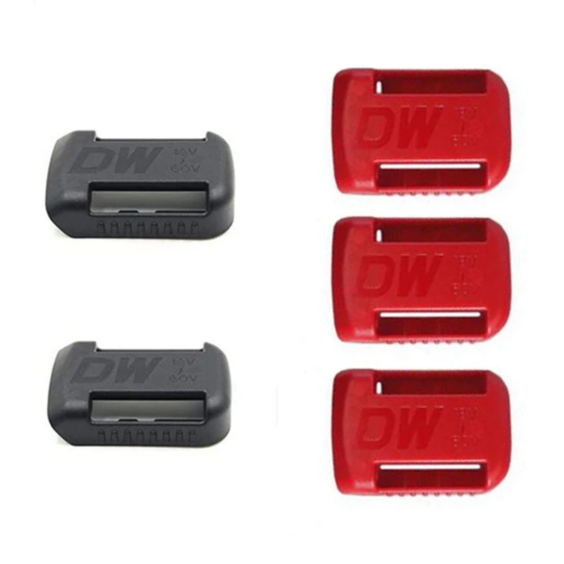 

5 PCS Electric Tools Storage Fixed Bracket Installation Base Display Rack For Dewalt Lithium Battery