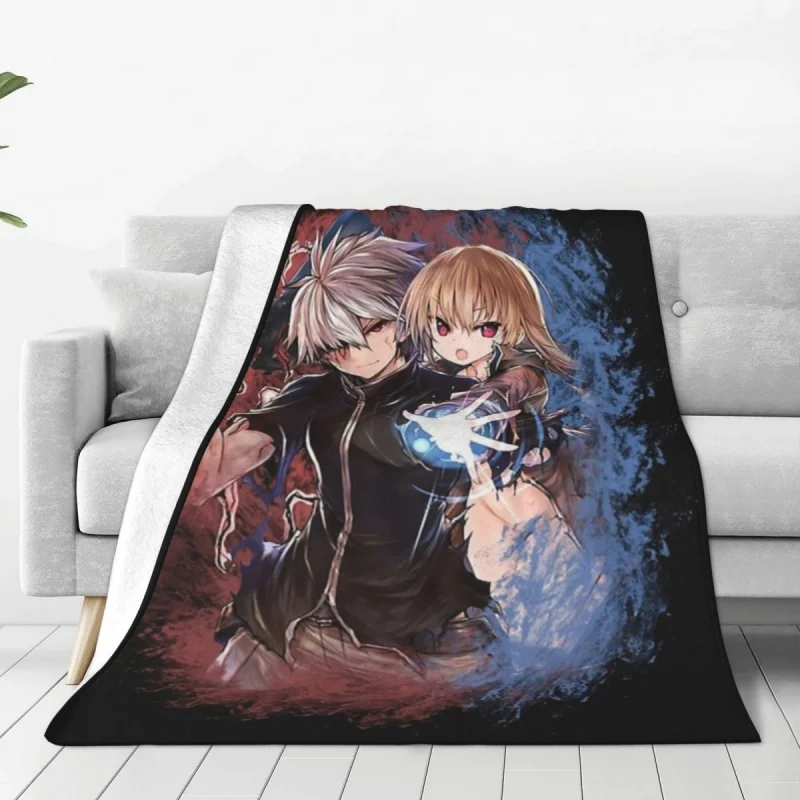 

Nagumo And Yue Anime Gifts Idea Blankets Velvet Arifureta Nagumo Hajime Portable Lightweight Throw Blanket for Home Office Quilt