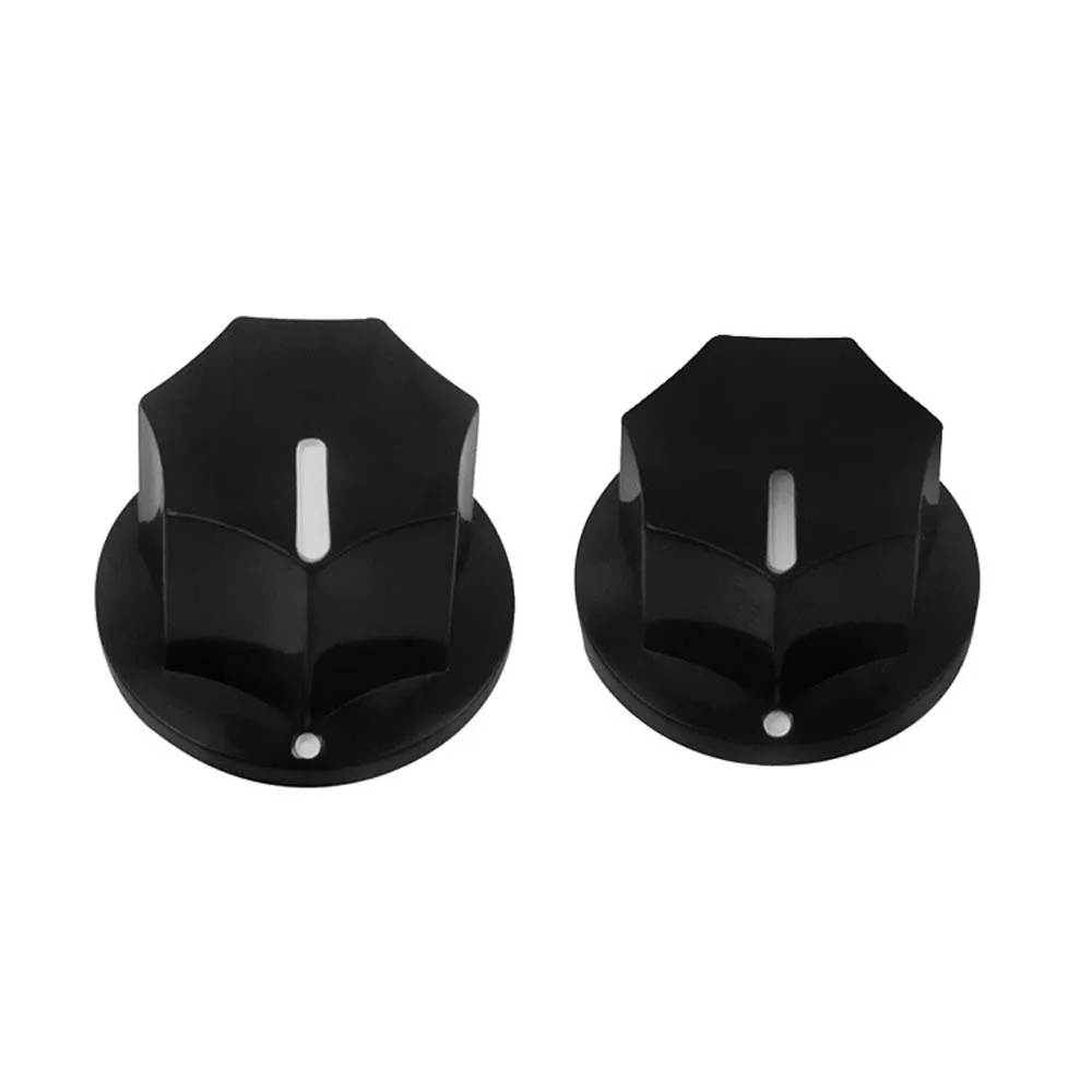 

Electric Guitar Speaker Size Seven Corner Knob Cap Guitar Effects Unit Knob Potentiometer Adjuster Knob Cap