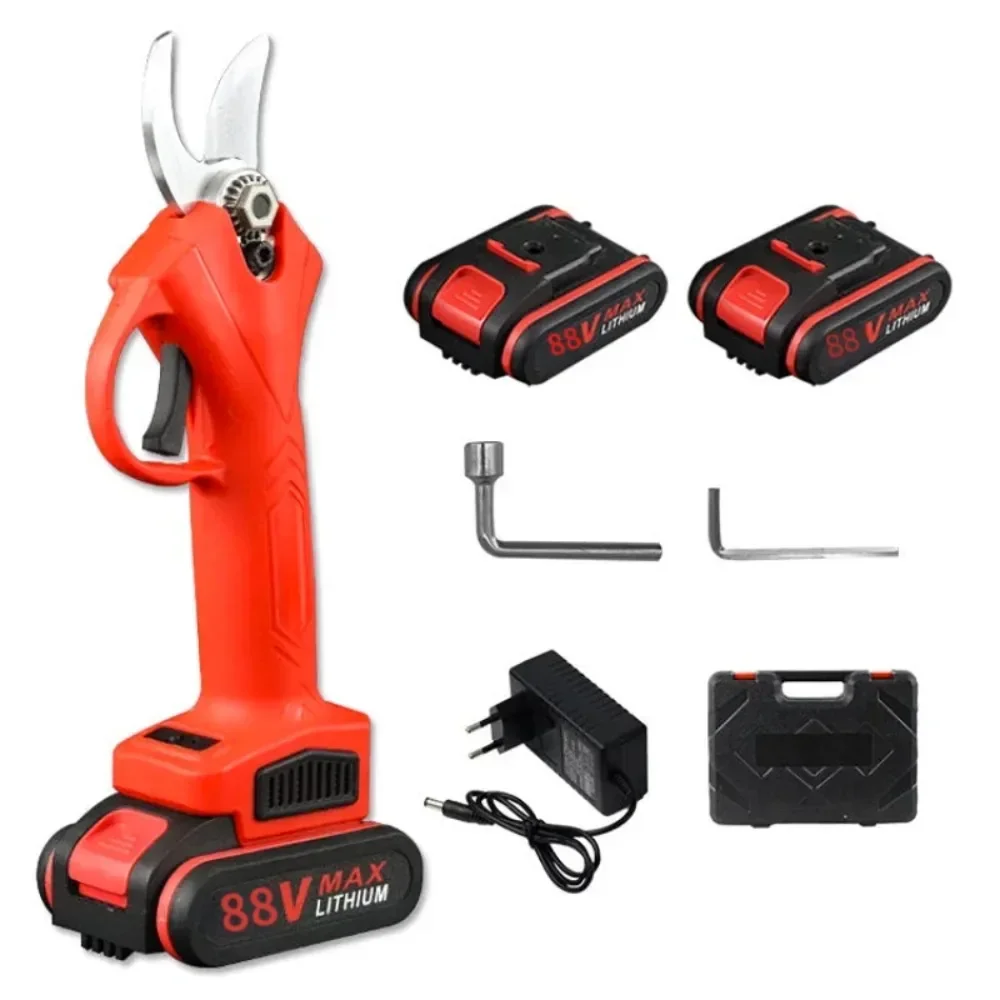 Беспроводной Электрический секатор для фруктовых деревьев 88 в/48 в