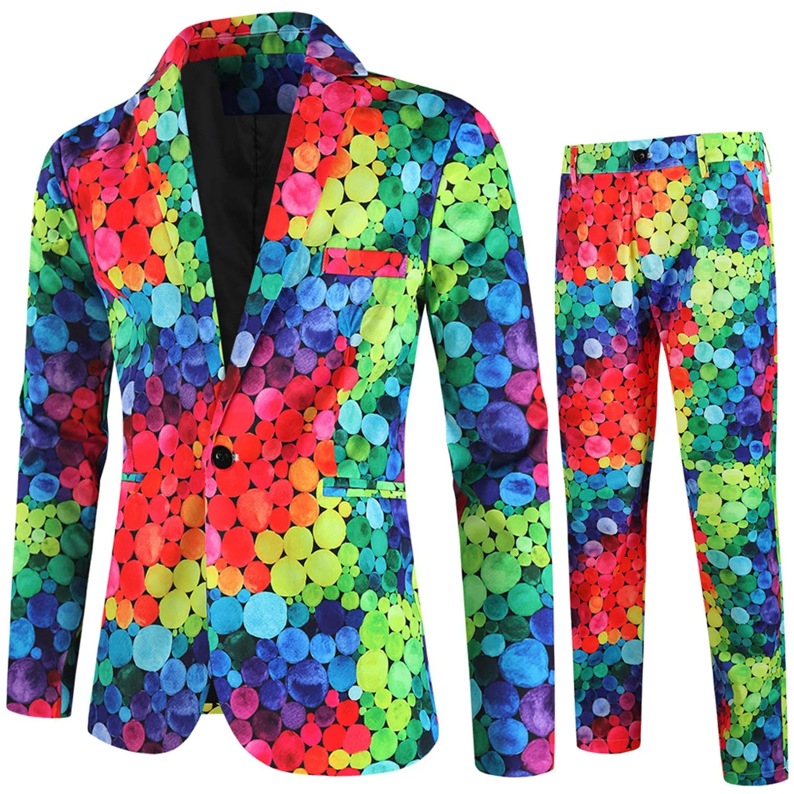 

Костюм мужской из двух предметов, повседневная одежда для вечеринки, костюм на День святого Валентина, пальто и брюки