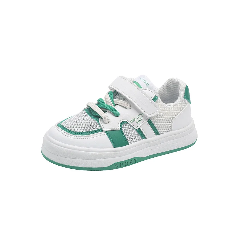 

CNFSNJ Новое поступление весенне-летние детские сетчатые тренировочные модные спортивные кроссовки для маленьких девочек повседневная обувь...