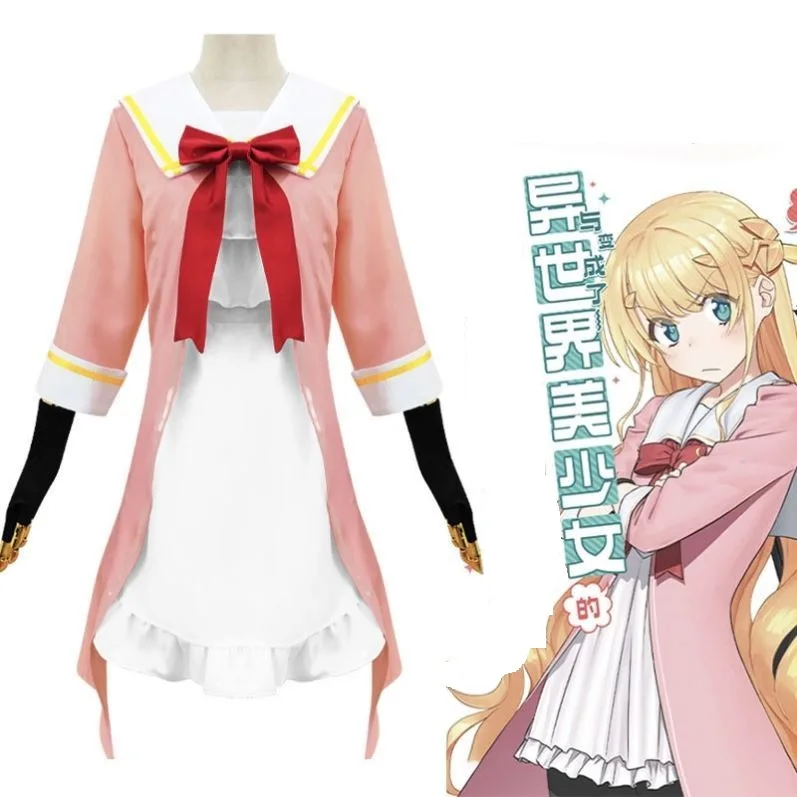 

Unisex Anime Cos Tachibana Hinata Cosplay Costume Daily Uniform Suit Set