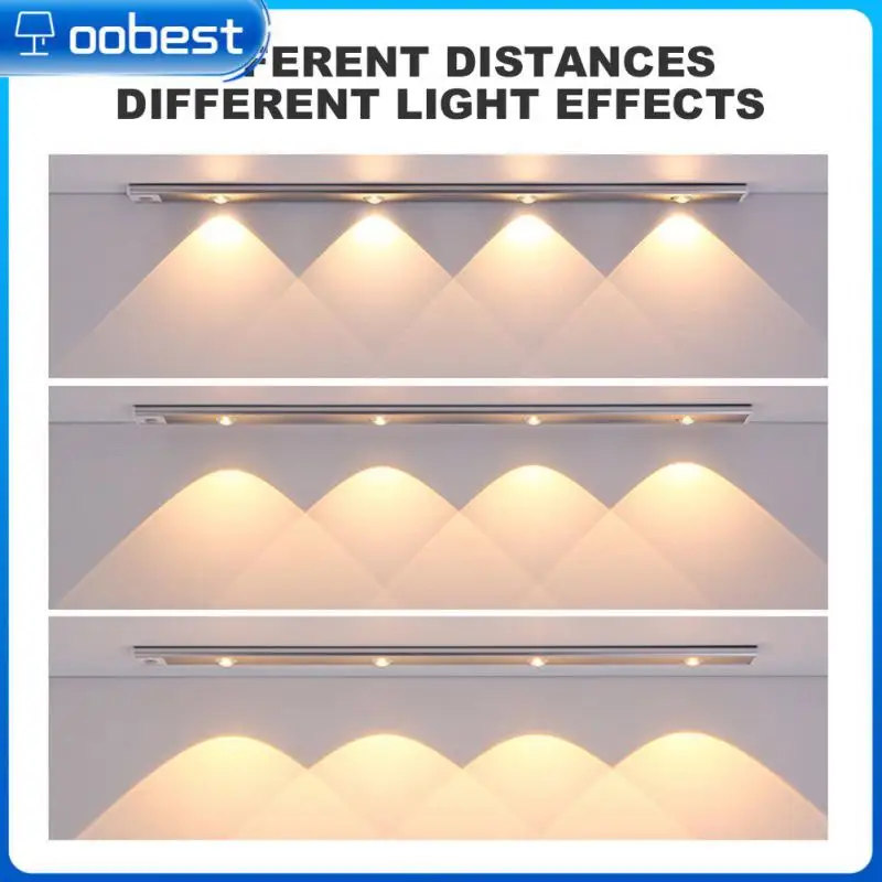 

Corrugated Light Bar Ultra-thin Motion Sensor Night Light Motion Sensor Led Lights Rechargeable Wireless Usb Under Cabinet Lamps