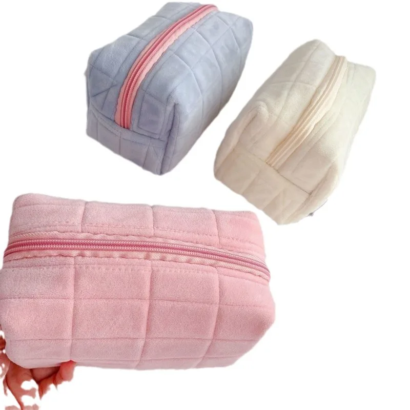 InsWind специальный дизайн кремово-белая косметичка большой емкости портативная