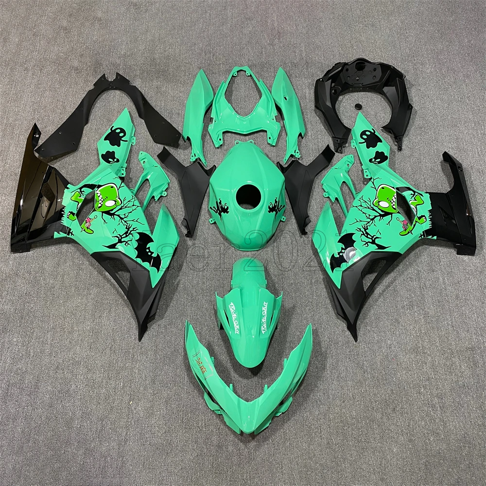 Новый комплект обтекателя из АБС-пластика для Ninja400 2018 2019 2020 2021 2022 2023 2024 EX 400 литой