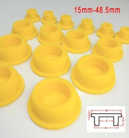 hole plugs silicone rubber blanking masking finishing inserts yellow a15mm48 5mm optional hole caps bungs t type stopper