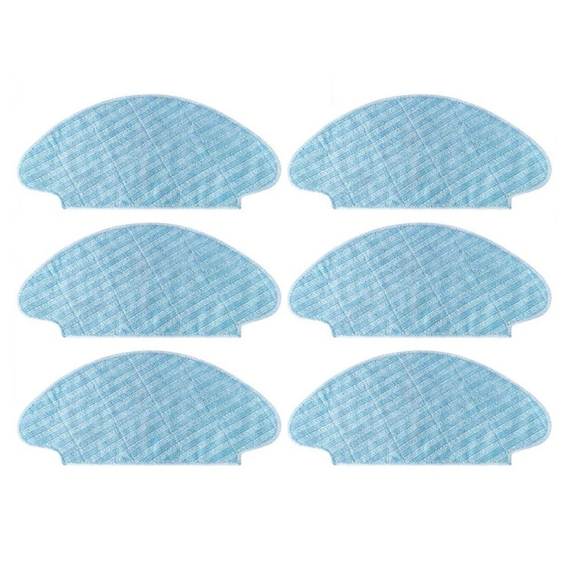 6 шт. тряпка для швабры Tefal Rowenta Explorer X-Plorer Serie 20 40 50 робот-пылесос запасные части