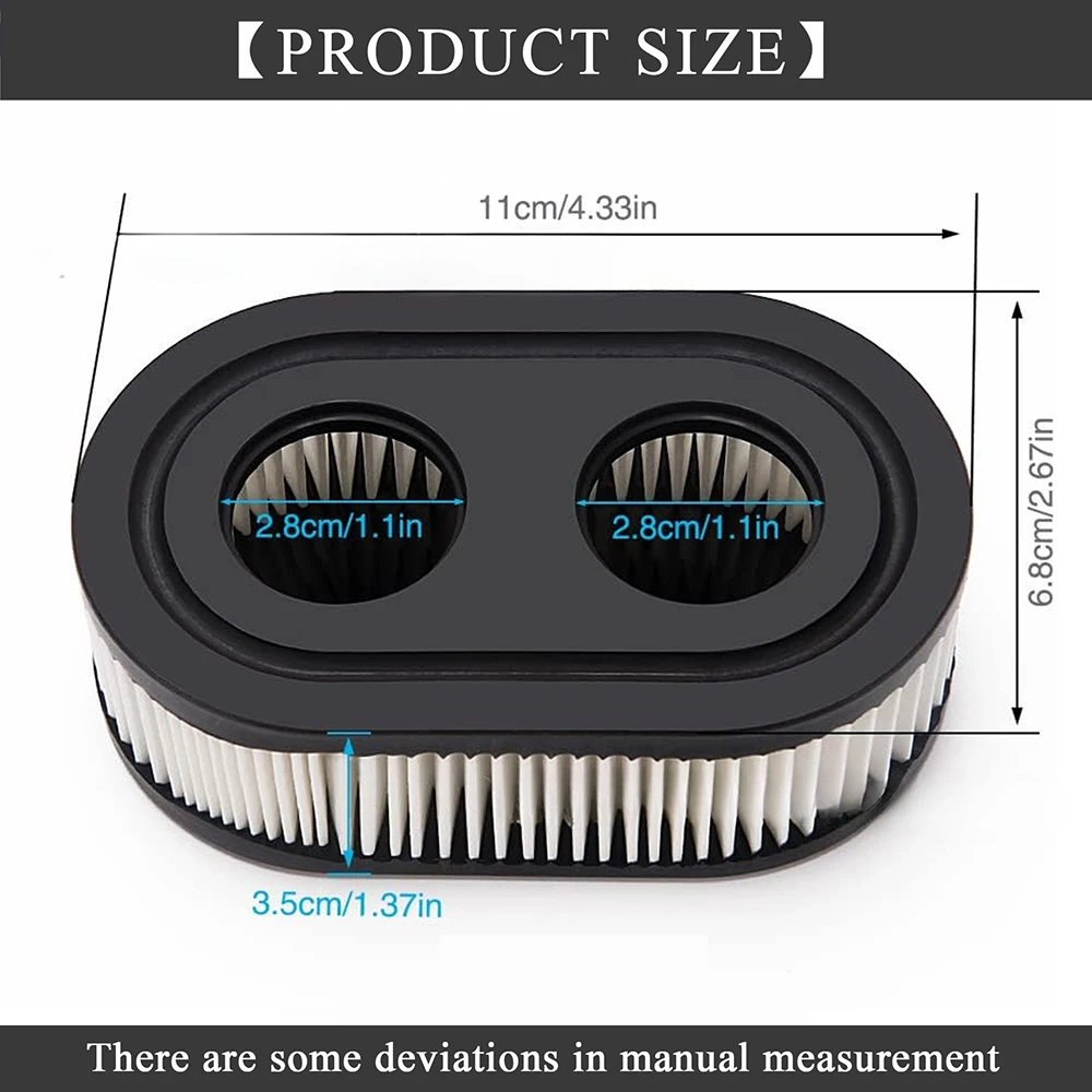 Замена воздушного фильтра для двигателей газонокосилок Briggs Stratton 593260 798452 Прочное