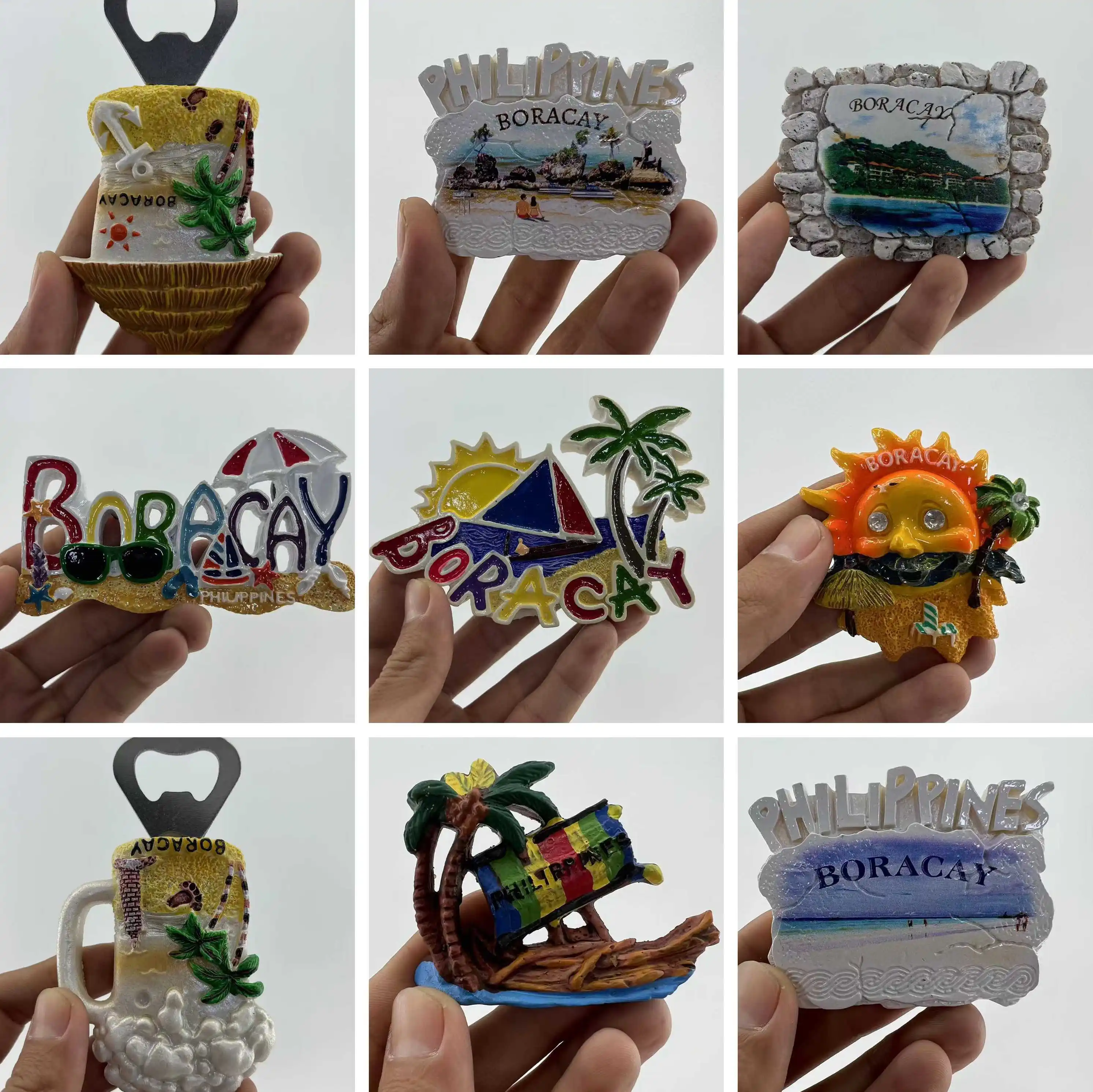 

Магнитная открывалка для бутылок для холодильника, сувенир для путешествий, трехмерное украшение, ручная работа