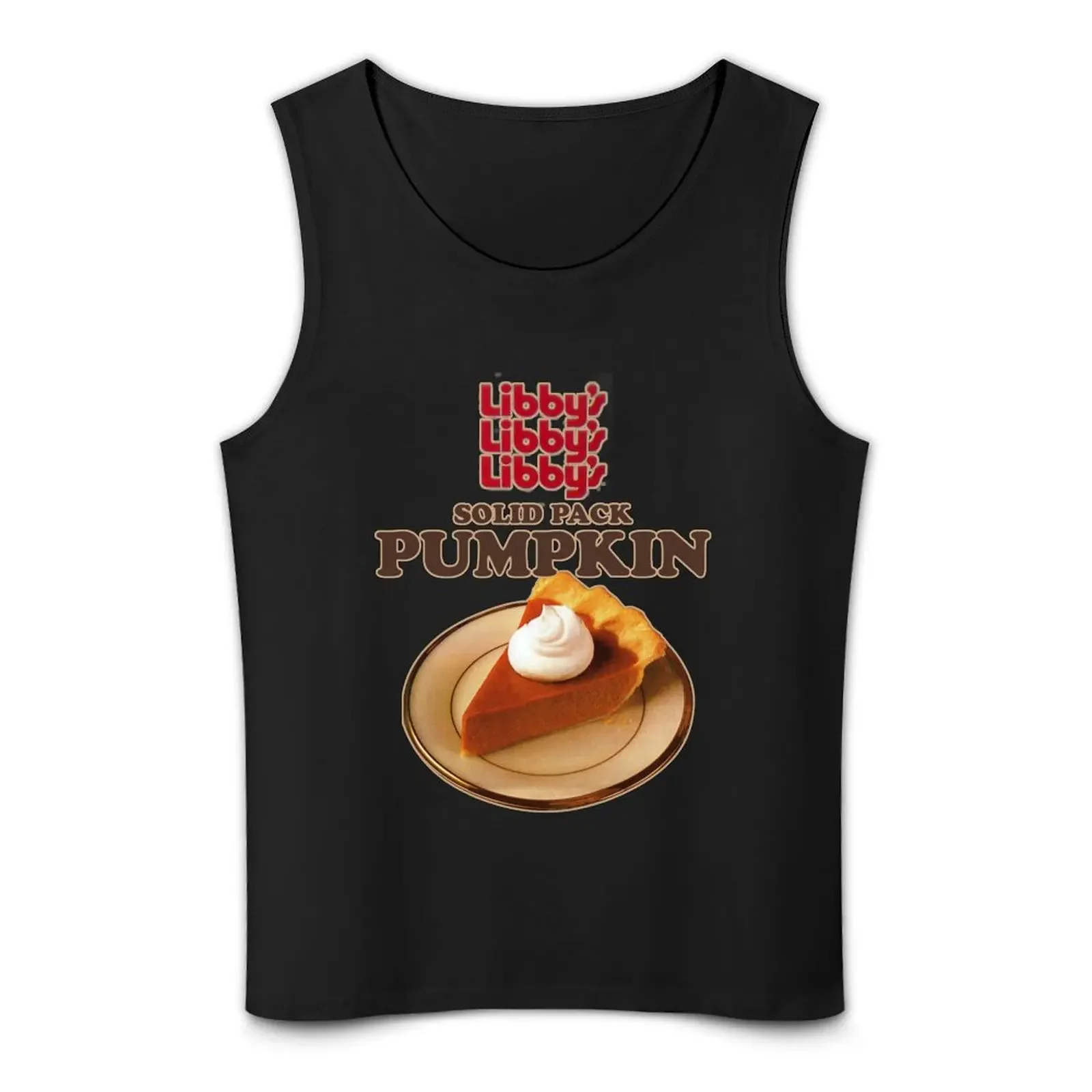 Libby's Solid Pack Pumpkin Tank Top Мужские спортивные рубашки без рукавов