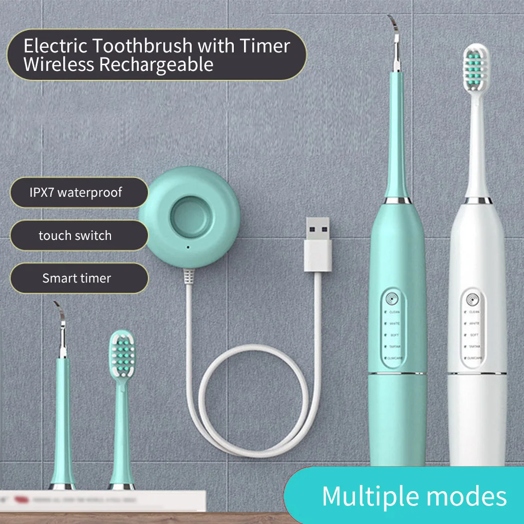 

Electrical Rechargeable Toothbrush Smart Sonic Electronic Portable Tooth