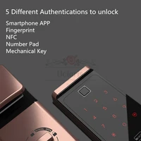 digital lock with fingerprint wi fi batch keyless configuration