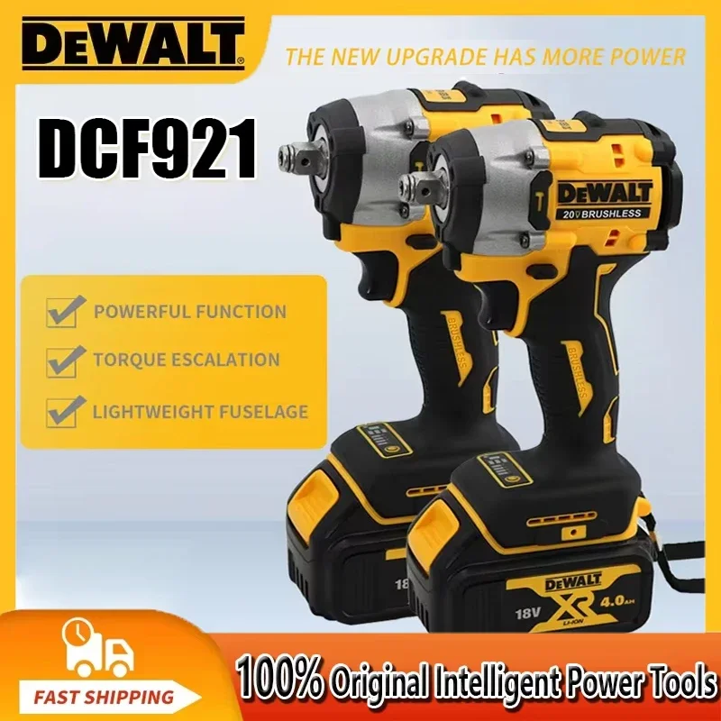 DEWALT DCF921 ATOMIC 20 В MAX Аккумуляторный ключ ударный 1/2 дюйма Ключ для зарядки с