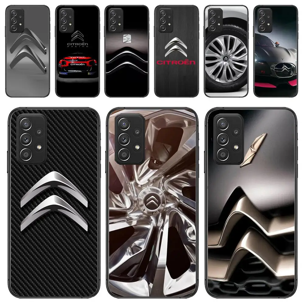 

Citroen Logo Design New Phone Case For Samsung Galaxy A13 A52 A53 A73 A32 A51 A22 A12 A20e A50 A21 A72 A70 S 4G 5G Fashion Cover