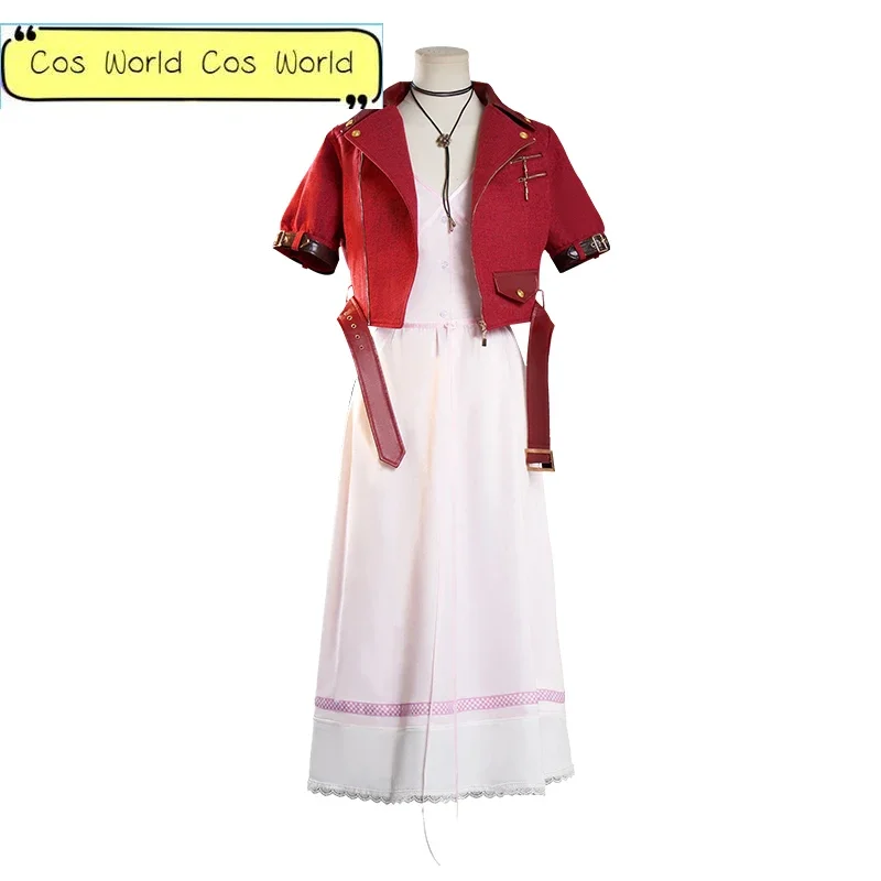 Косплей-игра Aerith gainsborо FFVII для косплея докидоки-R женщин финальная фантазия VII
