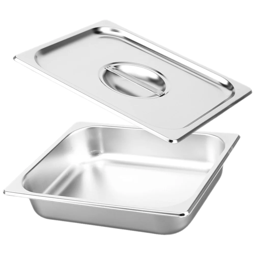 

Loaf Pan Buffet Server Dish Serving Holder Plate Food Stainless Steel Tray Plates Fruit