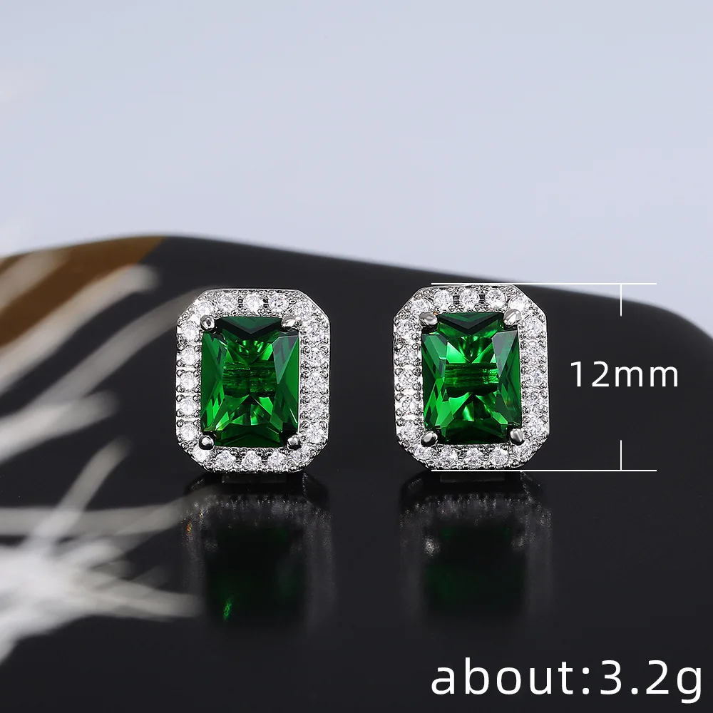 

925 Sterling Silver Stud Earrings For Women Crystal Zircon Small mini Earring Piercing Earing Jewelry brincos minimalist jewelry