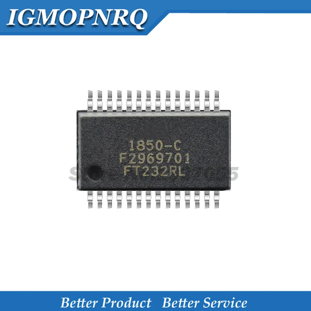 1 шт. FT232RL SSOP28 FT232 SSOP SMD USB UART (серийный USB) I.C. Новый и оригинальный