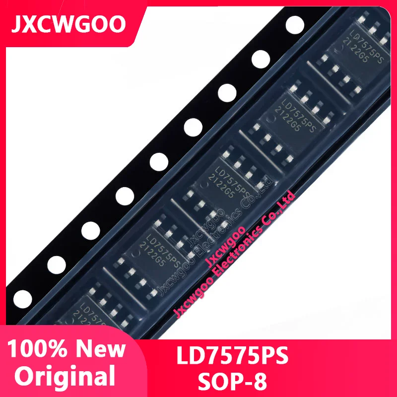 

Jxcwgoo 100% New IC Management Chip SOP-8 LD7575PS Original Power