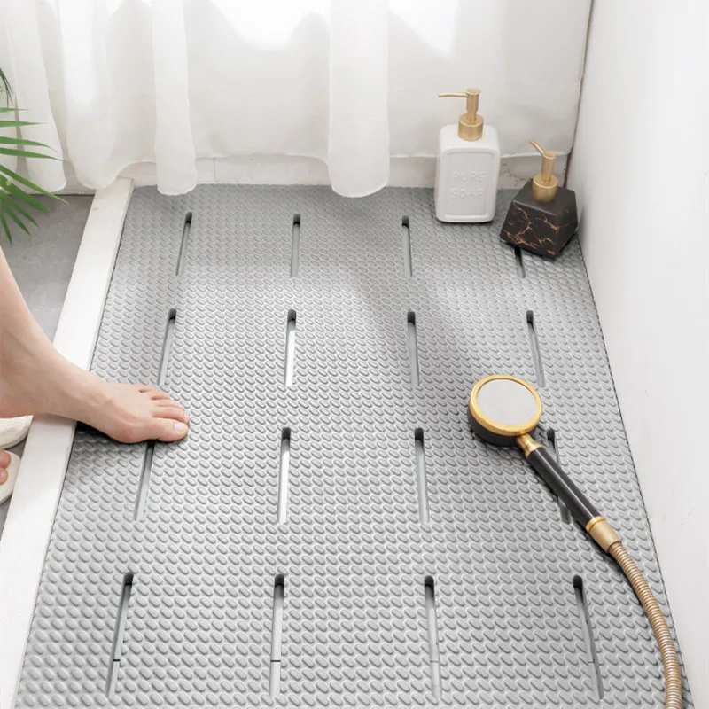 

Bathroom Doormats EVA Foam Splicable Water Absorption Non-slip Shower Room Massage Mats Modern Style Carpet Hand Washable Rug