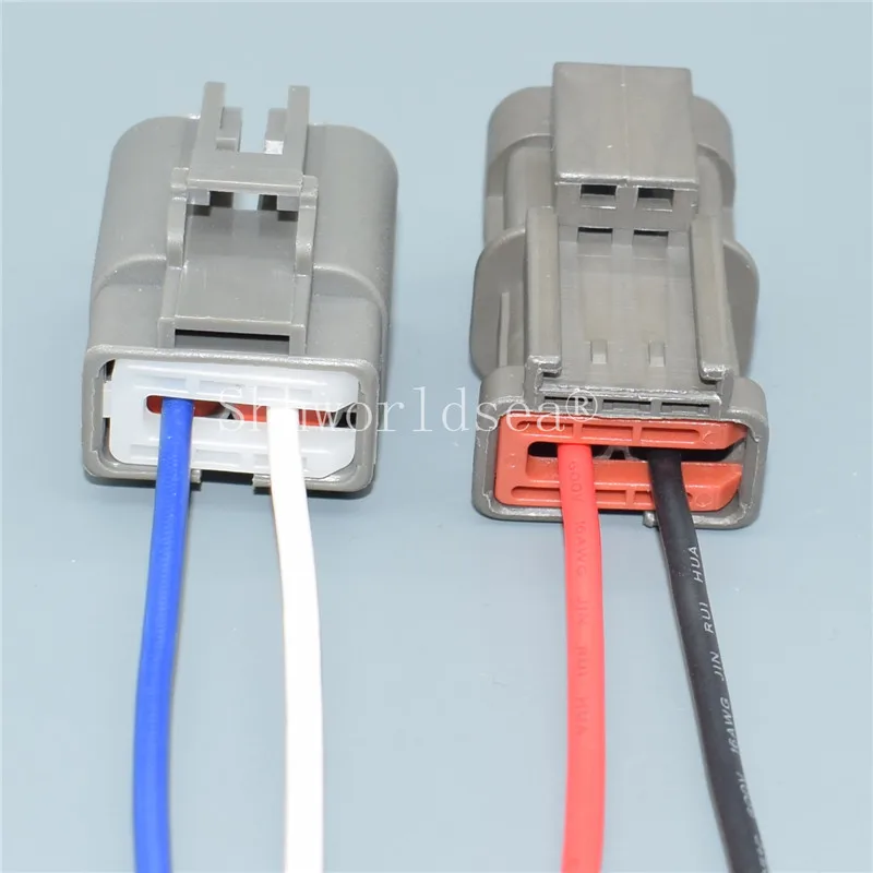 

2 Pin 6.3MM Male Female H20 Generator Auto Wire Heavy Current Connector MG-MG7 Air Cooler Fan Plug 7223-6224-40 7122-6224-40