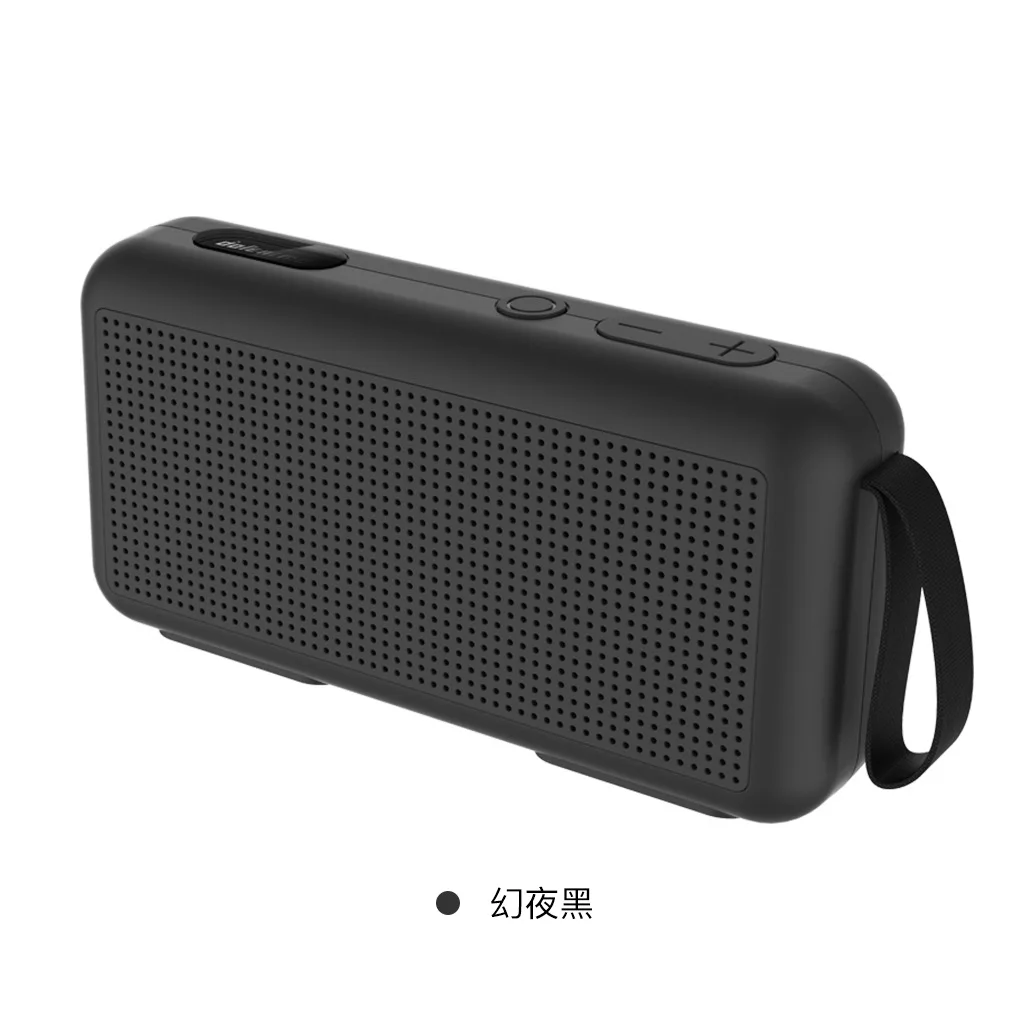 

202205310503166 Bluetooth speaker Portable lanyard F0 Creative graffiti painting mini card FM wireless stereo