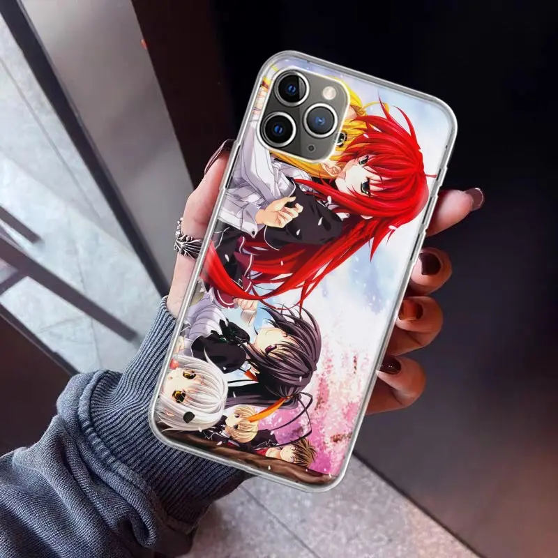 Школьный телефонный чехол Dxd для Apple iPhone 11 13 Pro 12 Mini SE X XR XS Max 6 6S 7 8 Plus мягкая задняя