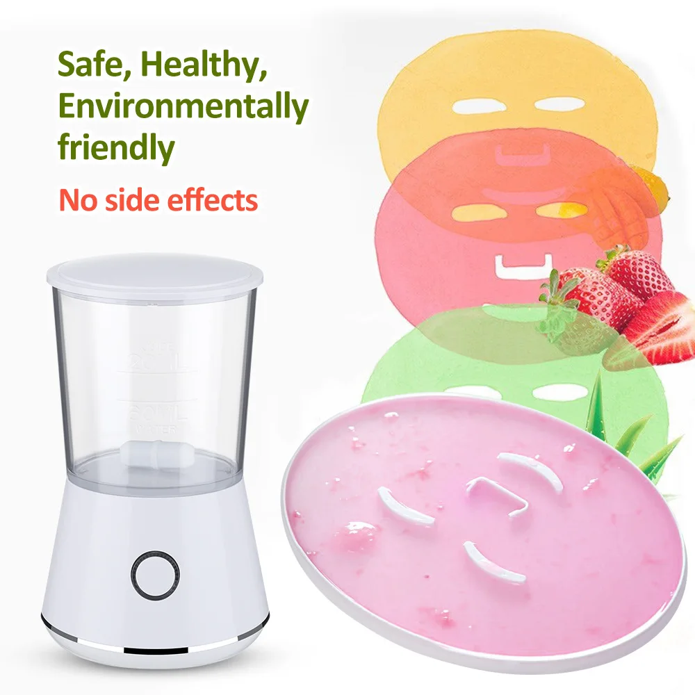 

DIY Face Mask Maker Machine Facial Treatment Anti Wrinkle Age Patches Automatic Fruit Natural Vegetable Collagen Beauty Device