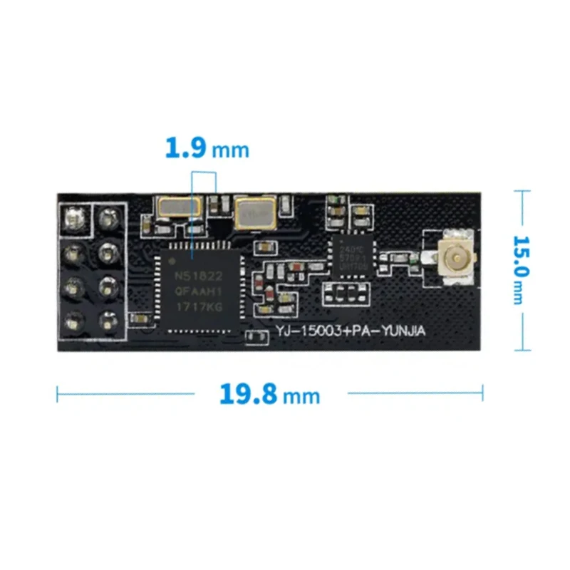Holyiot Nordic nRF51822 Bluetooth-модуль с низким энергопотреблением беспроводной приемник и