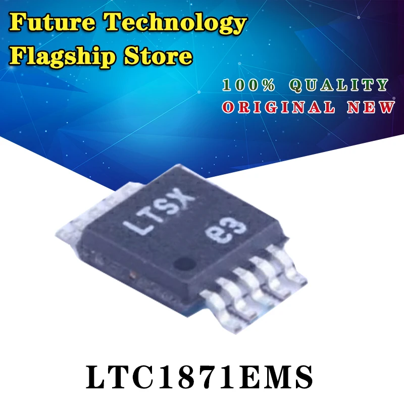 

1pcs/lot LTC1871 LTC1871EMS LTSX MSOP-10 In Stock