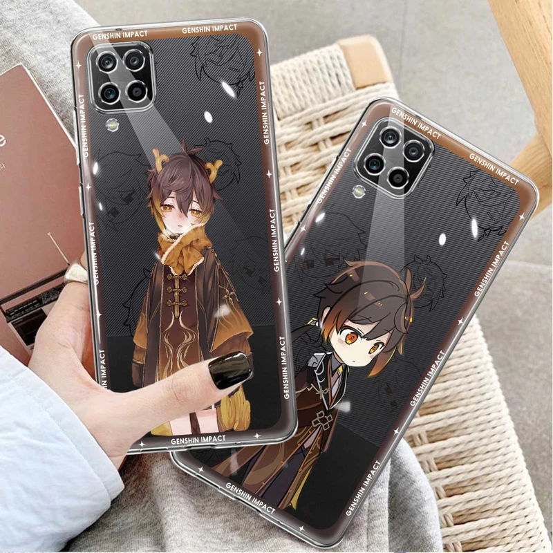 

Чехол с принтом Genshin Impact Zhongli для Samsung Galaxy A04 A03 Core A04e 04s A02 A03s A01 A02s A50s A40 A20s A20e A10 A30 A50s