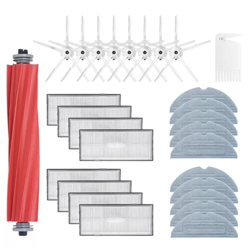 

Accessories For Roborock S7 T7S Plus Main Roll Brush Mop Rag Hepa Filter Side Brush Vacuum Cleaner Spare Parts