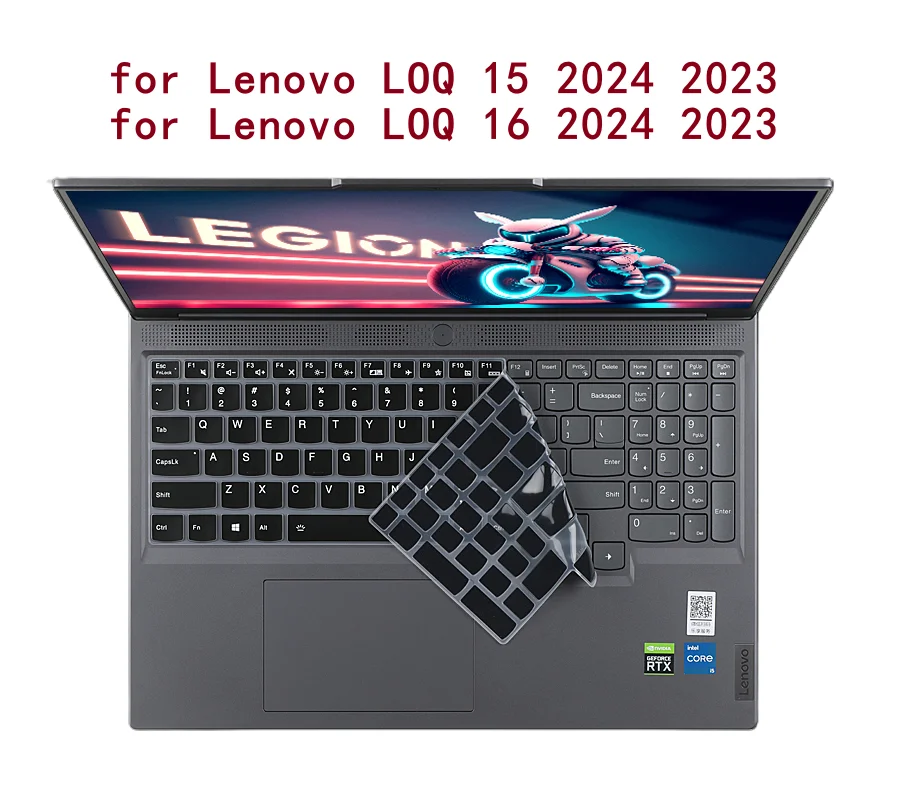 Чехол для клавиатуры ноутбука Lenovo LOQ 15 2024 IRX9 / IAX9I IAX9 ARP9 AHP9 16 APH9 16''