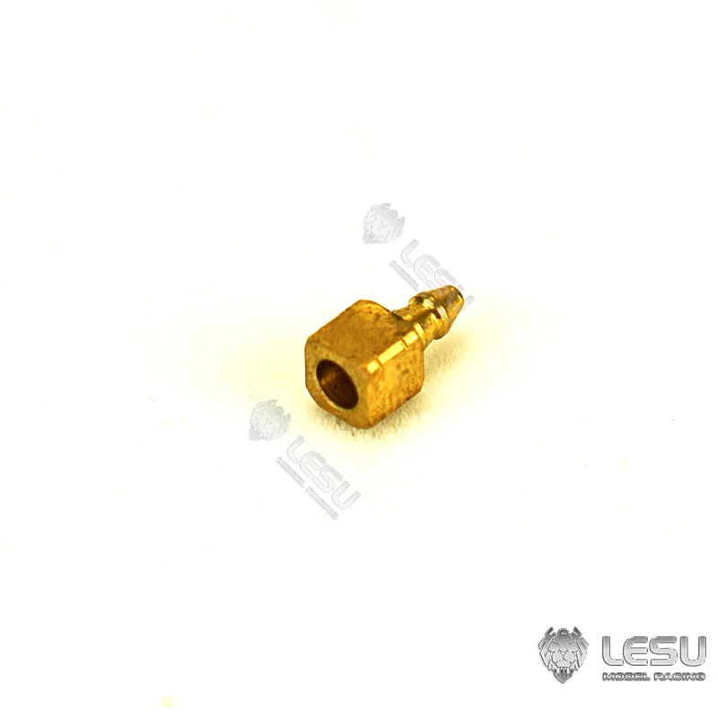 

LESU RC Car Parts Brass Nozzle T for 1/14 Scale Hydraulic RC Truck Loader Excavator Model 3*2MM Pipe Accessories TH20323-SMT3