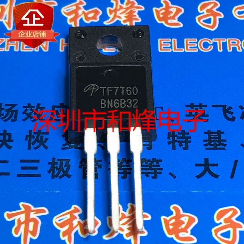 

5 шт.-10 шт. TF7T60 AOTF7T60 TO-220F 600V Новый и оригинальный в наличии