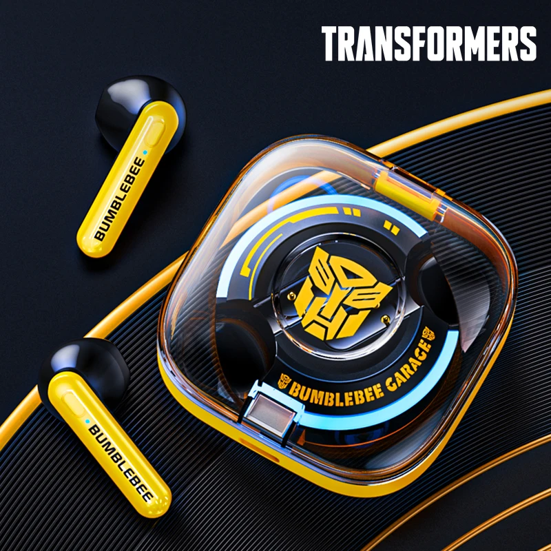 

Transformers TF-T03 Bluetooth 5.3 Earphones TWS Wireless Gaming Headset Low Latency Earbuds HiFi Sound With Mic Headphones New