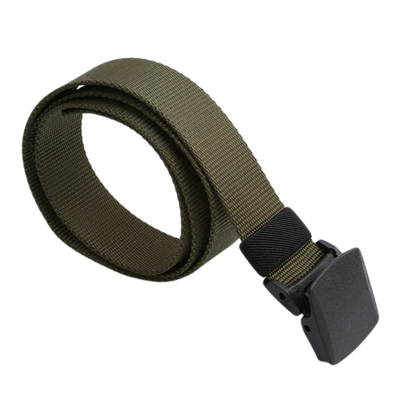 2022 New Arrival Sale Outdoor Army Tactical Belt Military Nylon Belts Men's Waist Strap With Buckle Rappelling Black Color