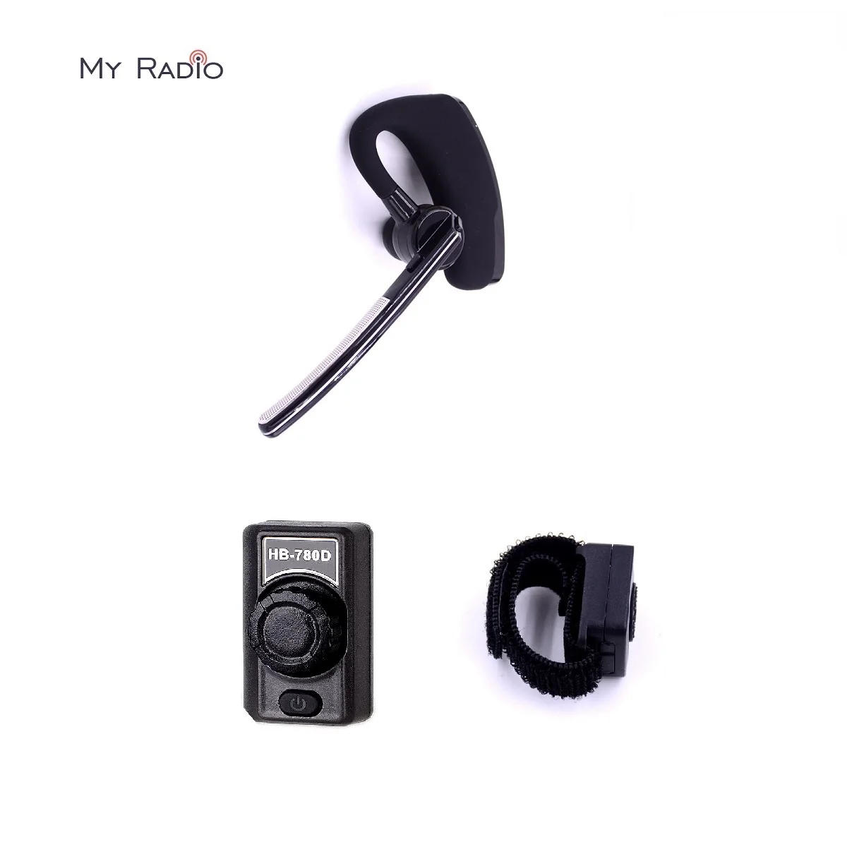 Wireless Earpiece PTT Bluetooth Headset for Hytera PD780 PD700 PD580 HAM RADIO IP55 Microhone Earphone