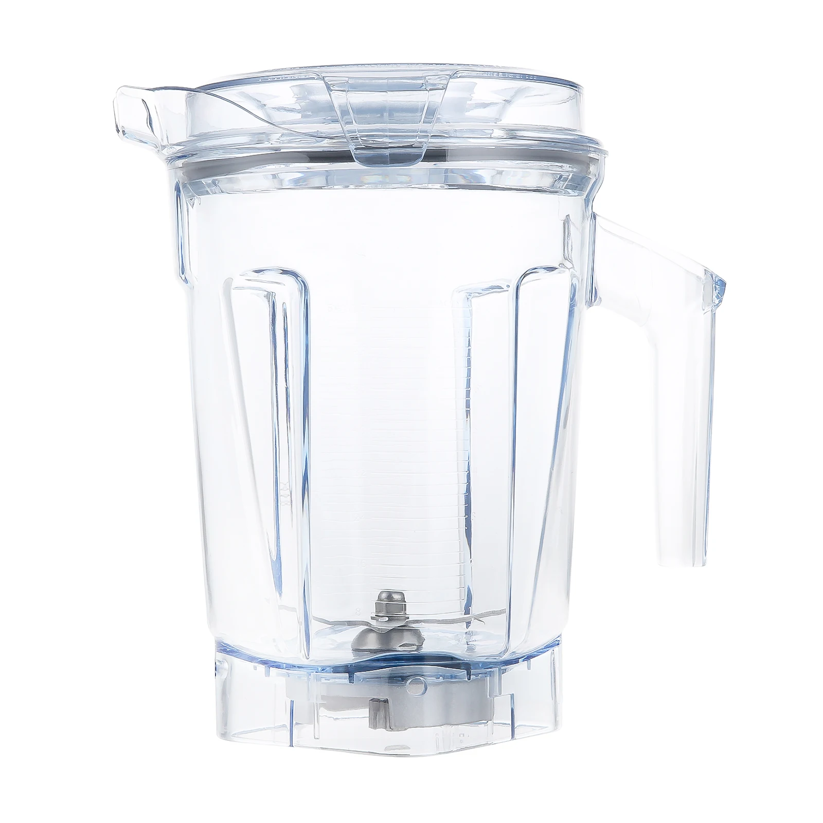 Replacement 64oz Low Profile Blender Container with Blade and Lid Kit fit for Vitamix A3500 Ascent Series Self-detect 63126