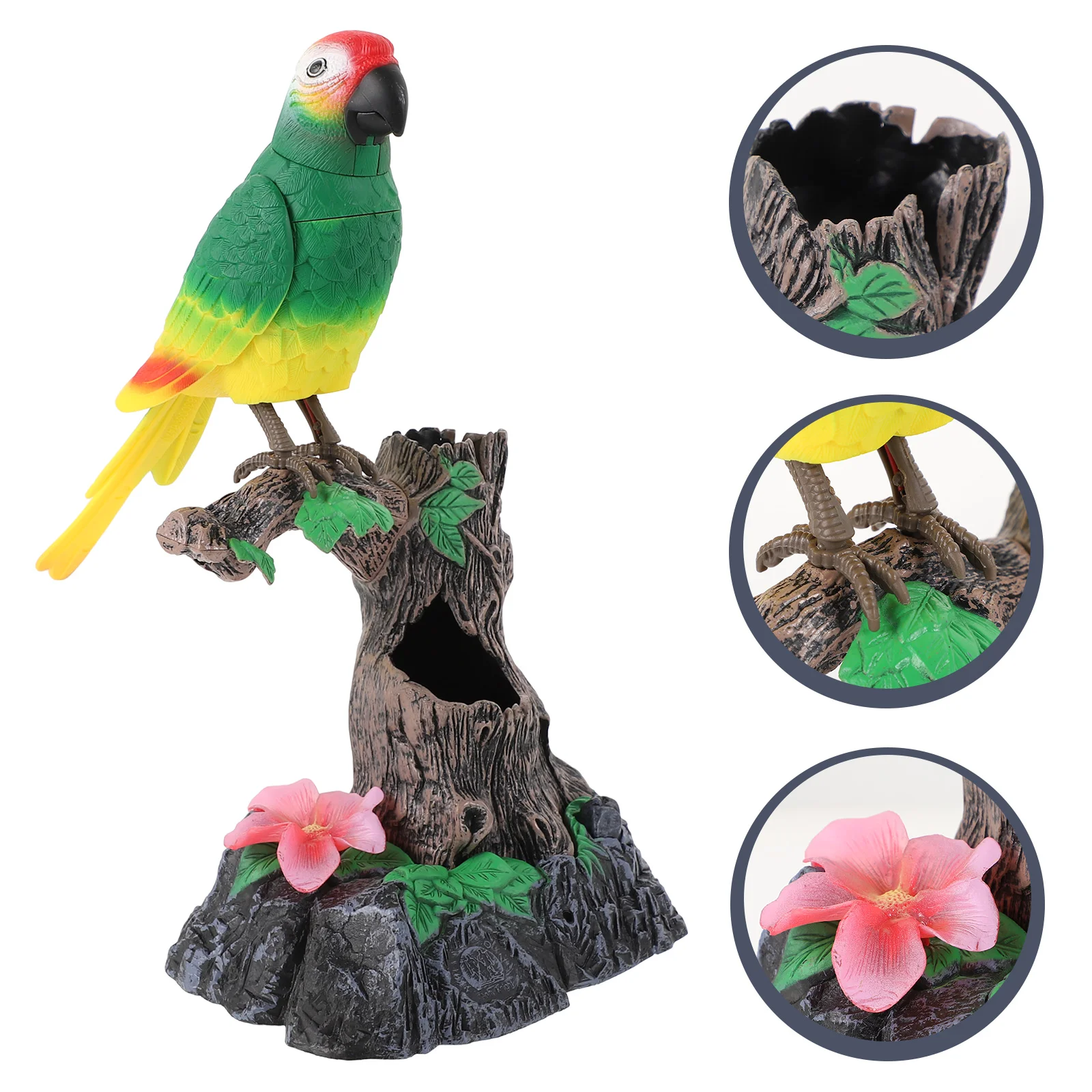 

Игрушка-попугай с электронным управлением