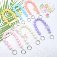 creative long mobile phone chain lovely candy animal mobile phone case chain wristband accessories luggage clothing accessories
