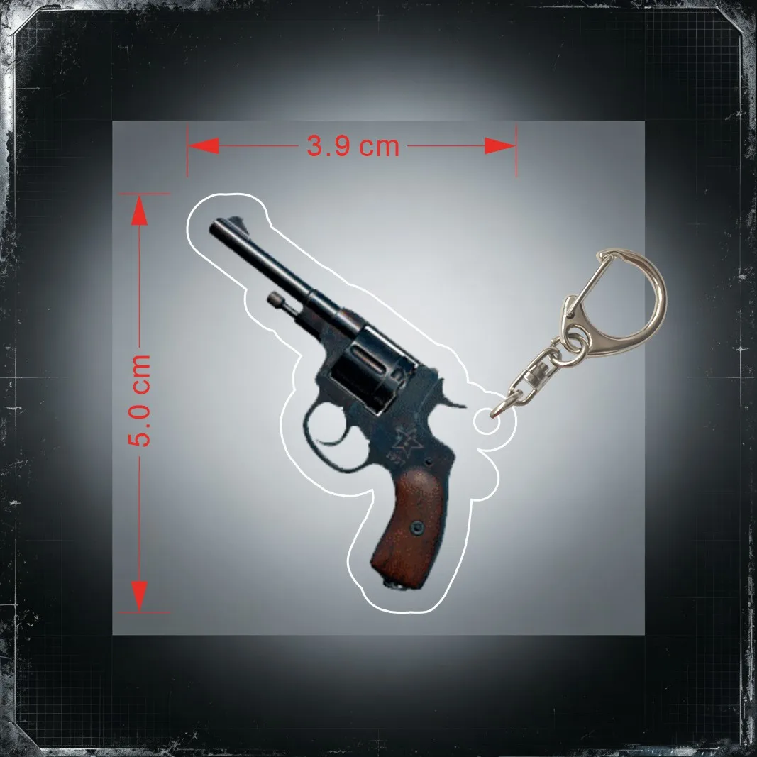 Фото Брелок из акрила с элементами игры PUBG: модели UMP45, AWM, AKM, M416, Kar98K, сковорода. Подвеска для сумки. Коллекционный подарок для фанатов игры. №2