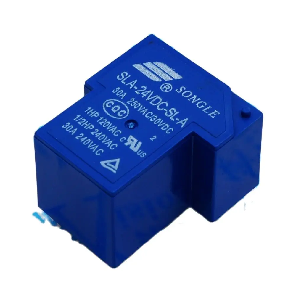 

10PCS/Lot SLA-24VDC-SL-A SLA-24VDC 24V 30A 5Pin T90 Power Relay