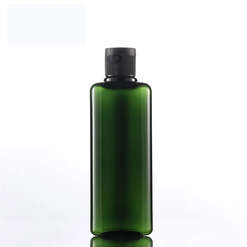 

200ML Green High-Grade Essential Oil Bottle, Pure Rose Dew Bottle Packaging Container For Skin Care Products Plastic Bottle