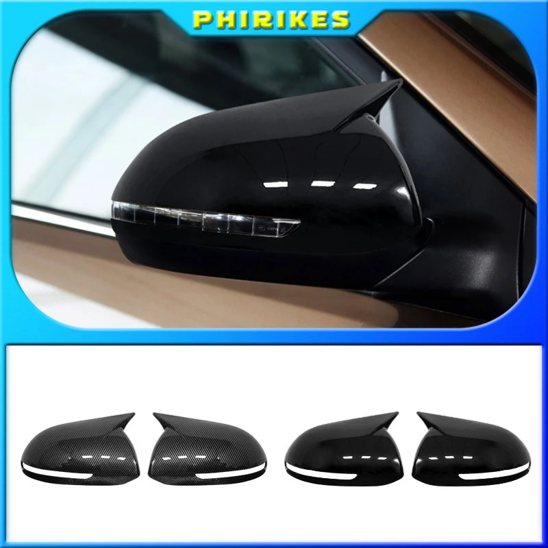 

For K2 Pegas 2011-2015 Rearview Mirror Cover Trim Rear view Mirrors Cover Sticker Auto Parts Car Styling