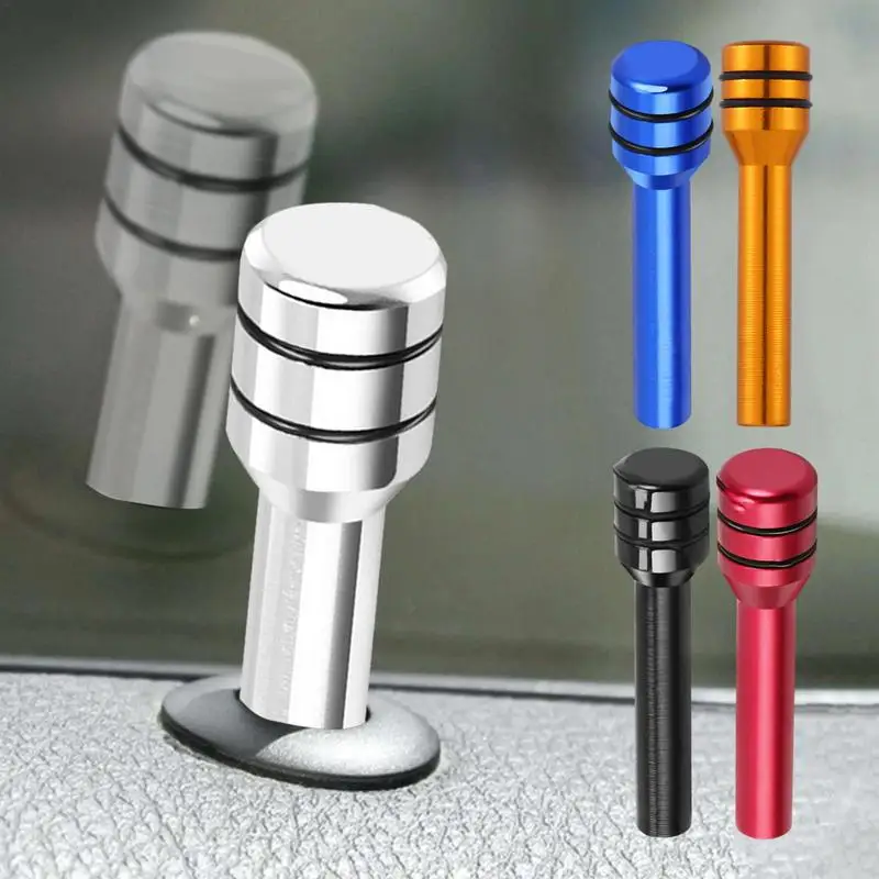 

Universal Car Door Lock Pin Cover Aluminum Alloy Interior Decorative Knob Pull Pins Irm Fixing Car Accessory For SUVs RVs Lorry