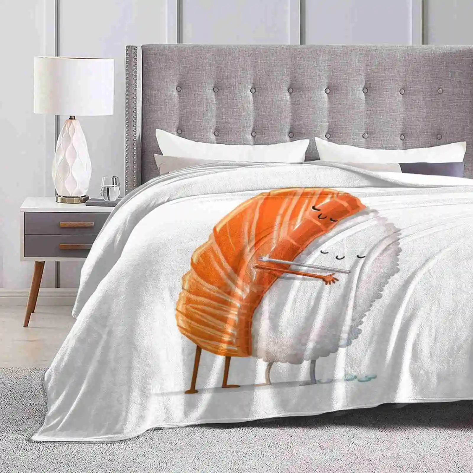 Фланелевое Одеяло в виде рисовой рыбы