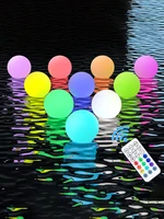 floating pool lights ball with remote 3 in 16 colors led pool lights 10 sets full waterproof tub bath indoor outdoor decor